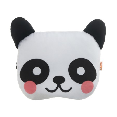 Pillow on the headrest Matech Cutie Line, 30 x 25 x 10 cm, black, white-2