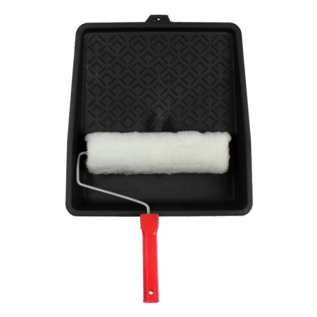 Set of male scrap, roller artificial fur, 250 mm, bath 330 x 350 mm-3