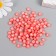 Beads for creativity plastic "English letters" Red set 20 grams 0.4x0.7x0.7 cm