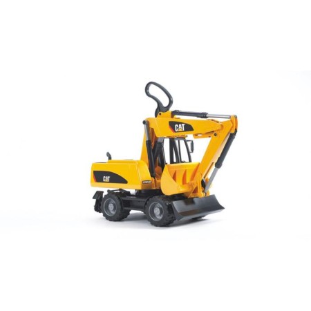 Wheel excavator CAT with dump-5