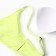 Separate female swimsuit, color geometry on light green, size 46 (m)