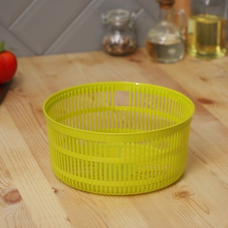Centrifuga for drying greenery Fresh Cook, 3.7 l, plastic, white-green color-9