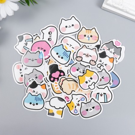 Stickers for the creativity "Myu-Muu" set of 45 pcs 4.4x4.4x1.1 cm