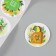 Stick Paper "Ecology. Cartoon" d = 2.5 cm 252 pcs in roll