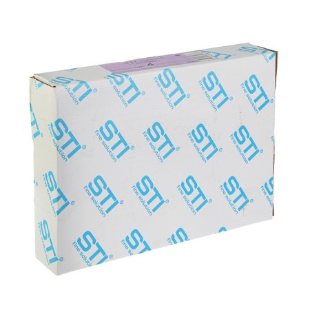 Aluminum radiator STI, 350 x 80 mm, 4 sections-1