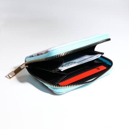 Lightning wallet, blue color-5