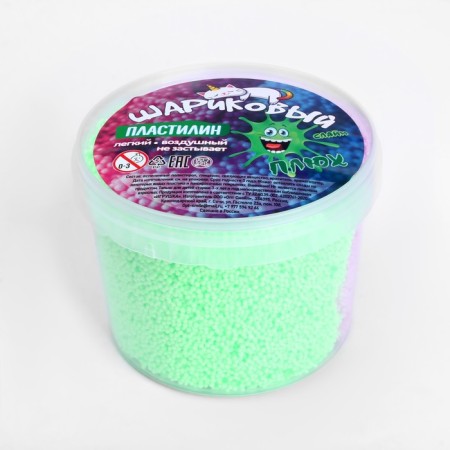 Ball plasticine, fuchsia-green, 500 ml