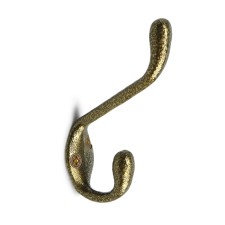 Hook furniture tundra TKD034, two -rod, gold/black