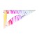 Set of geometric flexible silicone (ruler 20cm+square+transporter) gradient