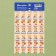 Paper stickers of the Evaluation "School", 10.5 x 18 cm