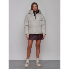 Winter jacket, size 50, light gray color