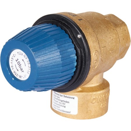 Safety valve SVS-0030-010025, for water supply systems, 1 "x1 1/4", 10 bar-6