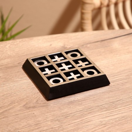 Game desktop "Crosses-nolics" 13x13 cm, manpower, steel