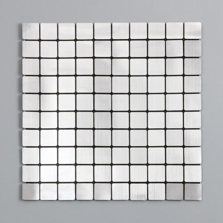 Interior sticker "cells" silver 30x30 cm-1