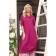 Women's dress, size 52, fuchsia color