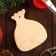 Harvesting for creativity Suspension "Gift bag", 8.5x7x1.2, pine