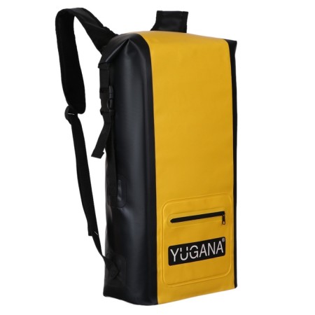 Hermevyukzak Yugana, PVC, waterproof 15 liters, yellow-9