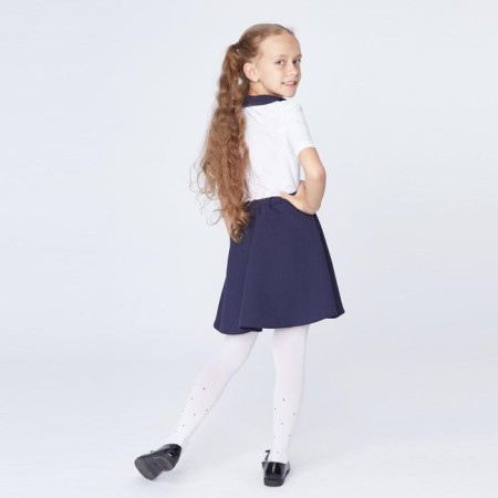 School skirt "Podsolnets", blue color, height 152 cm (40)-3