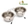 A set of 2 bowls on a stand, 2 x 225 ml