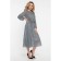 Women's dress, size 50, gray color