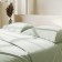 Lovelife linen Duet "Green Tea" 150x215 cm-2 pcs, 225x240 cm, 50x70 ± 3 cm-2 pcs, microfiber 85 grams
