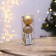 New Year's Christmas tree balls, for the New Year, plastic, d = 6, 3 pcs., Golden color