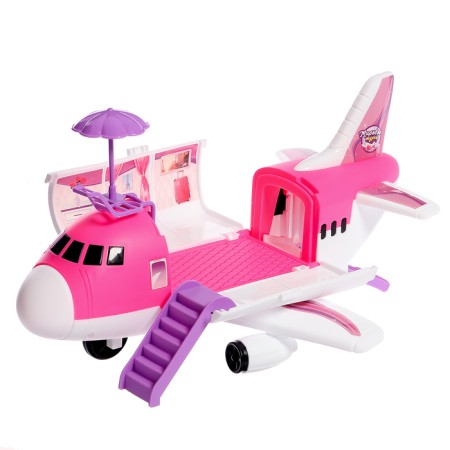 Parking aircraft "Flight of Dream", with figures-2