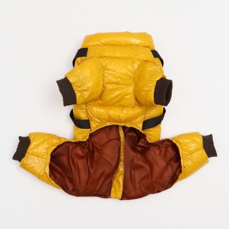 Kombinson for dogs with a slope "Moden", size 22 (DS 41, OG 60, Osh 43 cm), yellow-6