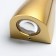 Bra "Nuvola" LED 6W 4000K IP65 3000k gold 5x16 cm