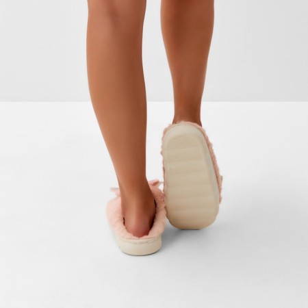 Women's slippers, size 38-39, pink color-14