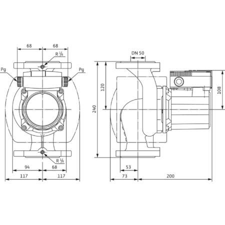 Circulation pump Top-S 50/4 DM PN6/10-1