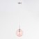 Suspended lamp Citilux "Tommy" CL102625, 20x20x34 cm, 1x40W, E14, gray color