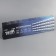 Garland "icicles rhyflated" 2.5 × 0.42 m, IP65, transparent thread, 288 LED, glow blue with a drain effect, 12 V