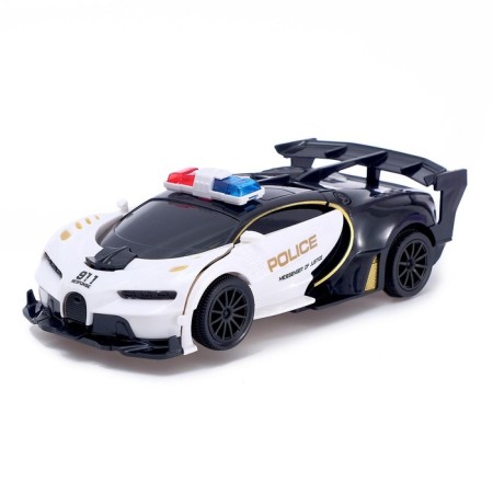 Robot Radio -controlled "Sports", transforms, works from batteries, color mix-12