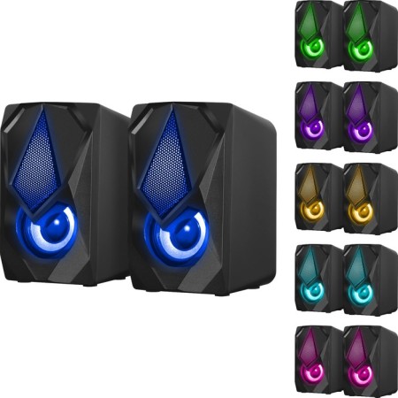Game set Defender Tor MHP-127 5 V 1, keyboard+mouse+carpet+headphones+columns wired-7