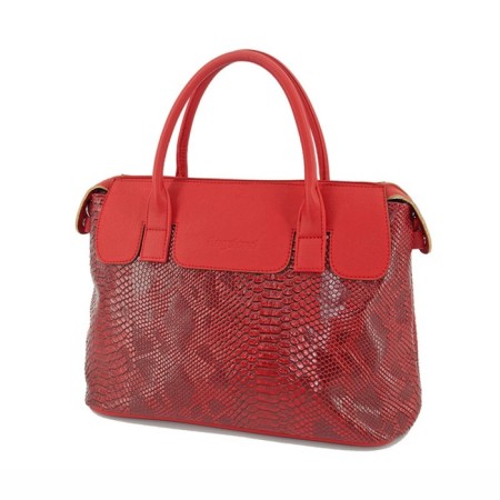 Female bag (B2615-77110) Artificial leather, red, 1x210x33 cm
