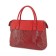 Female bag (B2615-77110) Artificial leather, red, 1x210x33 cm