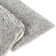 Biba rug, size 50x80 cm, color silver