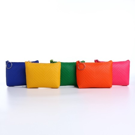 Monetnik's wallet with a zipper, color mix-1