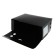 A4 archive folder, root of 120 mm, plastic, calligrata, cut fastener, black, up to 1100 sheets