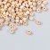 Wooden beads 4 mm., Hole 1.5 mm. 10 gr. (400 - 440 pcs.)