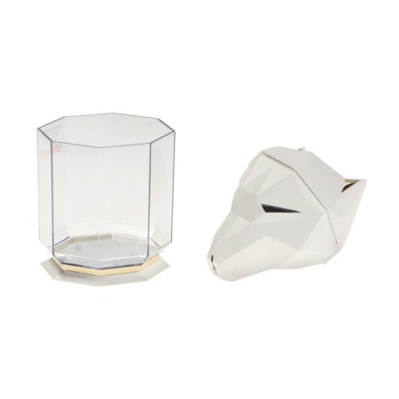 Air humidifier Luazon HM-12 "Volk", ultrasonic, 650 ml, 2 W, submersible, USB, white-8
