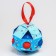 Gift set of developing balls for the New Year "Christmas ball", with a squeak, 7 pcs.