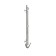 The heated towel rail "Sanprise" duet circle, 100x1200 mm, left, chrome