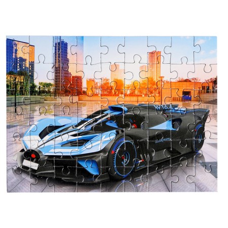 Puzzle "Racing Auto", 54 elements, mix-1