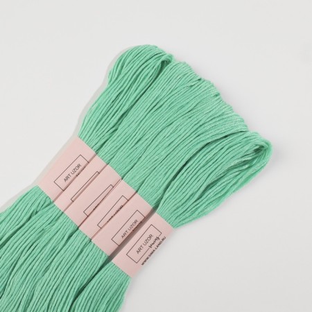 Set of threads muline No. 959, 8 ± 1 m, 6 pcs, color sea water-4