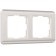 Frame for 2 posts WL12-FRAME-02, color pearly corrugated