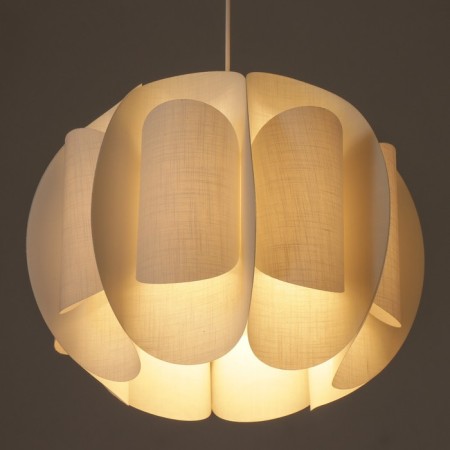 Lamp Bayerlux "Sarri" E27 15W white 44x44x35-135 cm-3