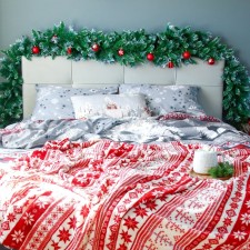 Bed linen Ethel 1.5sp Snow Time 143x215cm, 150x214cm, 50x70cm-2 pcs