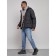 Sports Bologna male winter, size 54, black color